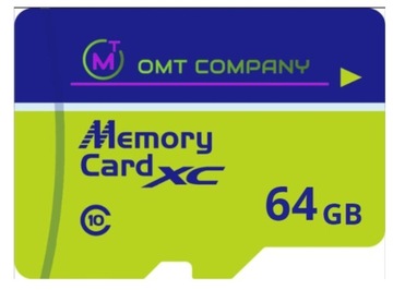 Карта памяти Micro SDXC 64 ГБ FAST SD U3 оригинал OMT