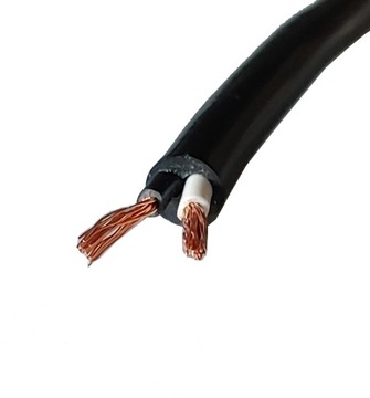 Przewód przyczepy Lawety Kabel okrągły YLY-s 2x0,75 mm 12/24V