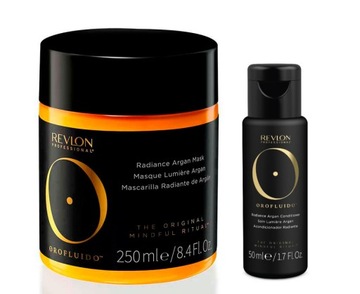 REVLON OROFLUIDO Arganowa maska do włosów 250ML + mini odżywka GRATIS