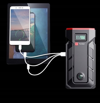 BOOSTER JUMP STARTER POWERBANK 20000MAH
