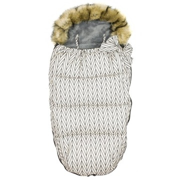 OTULACZ ŚPIWOREK NA ZIMĘ CIEPŁY MIĘSISTY NA SANKI DO FOTELIKA MIĘKKI ŚPIWÓR