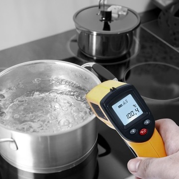ПИРОМЕТР, БЕСКОНТАКТНЫЙ ЛАЗЕРНЫЙ ТЕРМОМЕТР -50-400°C