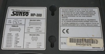 Чековый принтер MP-300 SUNSO