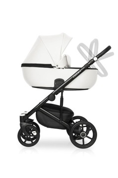 Детская коляска OZON Riko Basic 2в1, СПИНКА-ПЕРЕДНЕЕ СИДЕНИЕ + СУМКА ИЗ ФОЛЬГИ