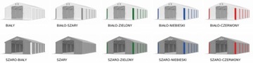 Namiot FIREPROOF 6x10 magazynowy RÓŻNE KOLORY