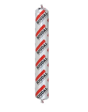 SOUDAL PŁYNNA MEMBRANA SOUDATIGHT BIAŁA 2x600ML + WYCISKACZ SZARY