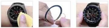 СИНИЙ безель с кольцом Samsung Gear S3 СИНИЙ