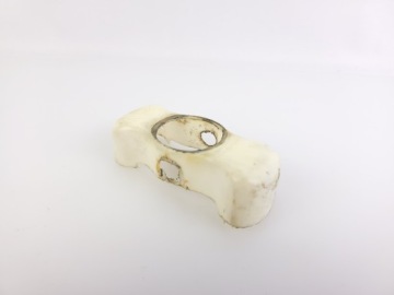 Белый чехол на вилку Romet Wigry Jubilat Waga