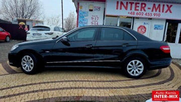 Mercedes Klasa E W212 Limuzyna 200 CGI BlueEFFICIENCY 184KM 2010 Mercedes-Benz Klasa E Zarejestrowany 100 bezwypadkowy 1.8 Benzyna 183KM, zdjęcie 11