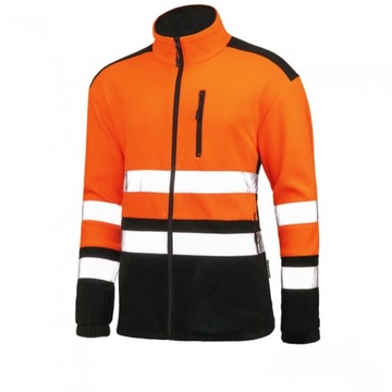 BLUZA polarowa POLAR roboczy BHP odblaskowy XL