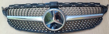 MERCEDES C-KLASA W205 GRILL ATRAPA DIAMANT LIFT