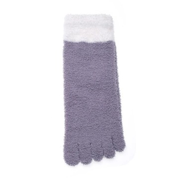 Candy Colors Women's Thick Five Finger Socks
