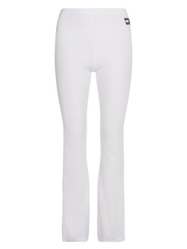 TOMMY HILFIGER DAMSKIE LEGGINSY FLARE WHITE r. S