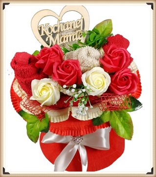 Букет полотенец для МАТЕРИ, ароматные мыльные розы, подарок НА ДЕНЬ МАТЕРИ.