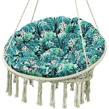 PODUSZKA NA FOTEL PAPASAN 130cm KOSZ WISZĄCY KOKON