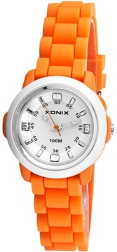 Damski Zegarek XONIX WR100m z Silikonowym Paskiem