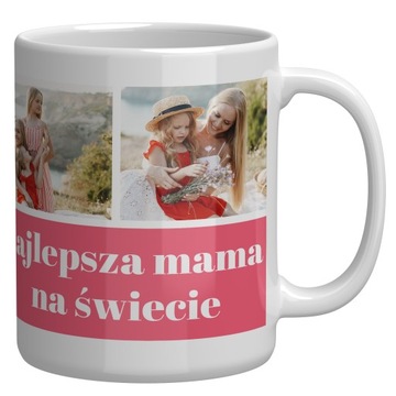Kubek z nadrukiem zdjęciem prezent dla Mamy na Dzień Matki