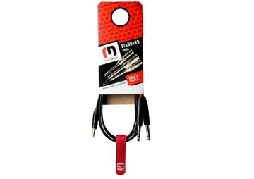 Kabel Red's Jack Stereo 3.5/2x Jack mono 6.3 0,3m