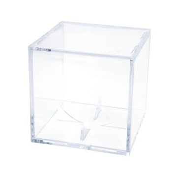 ORGANIZATOR NA BIURKU, PRZEZROCZYSTY PUDEŁKO