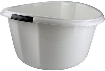BENTOM - Miska plastikowa - DUŻA - na pranie - SOLIDNA - Ø 46 cm - 25 L