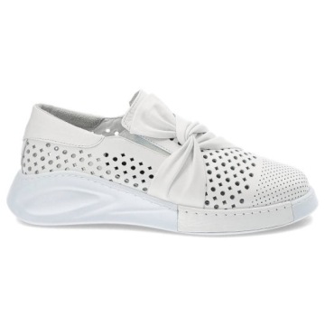 Белые туфли Ravini, стильная женская обувь