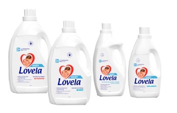 Lovela Baby hipoalergiczne mleczko prania KOLOR BIEL 4,5Lx2 PŁYN ODPLAMIACZ