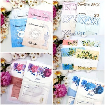 ПРИГЛАШЕНИЯ К ПРИЧАСТИЮ, АЖУРНОЕ ПРИЧАСТИЕ IHS WHITE