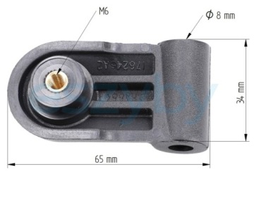 Петля заднего стекла Case CX MX New Holland 176246A