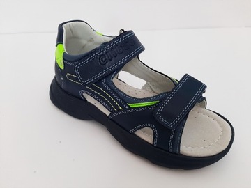 ЛЕГКИЕ КОЖАНЫЕ САНДАЛИИ ДЛЯ МАЛЬЧИКОВ CLIBEE, размер 35