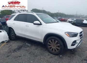 Mercedes GLE V167 2024 Mercedes-Benz GLE 2024r., gle 350, od ubezpieczalni 2.0 Benzyna 255KM