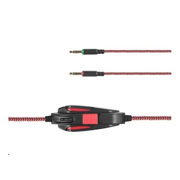 Игровые наушники с микрофоном на повязке вулкана Modec Rage