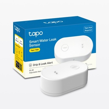 Tp-link Tapo T300 Czujnik wycieku wody Zalania Sensor 90db IP67 Alarm
