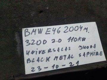 8243719 JINÉ DÍLY VNITŘNÍ 318 CI 105 2004 BMW 3 CABRIO (E46)