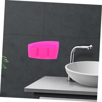 Держатель для кистей для макияжа из 3 предметов с подвесной полкой на присоске