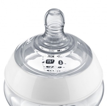 TOMMEE TIPPEE BUTELKA SZKLANA 250ml SMOCZEK 0+