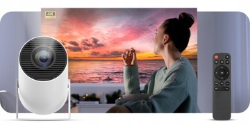 ПОРТАТИВНЫЙ МИНИ-ПРОЕКТОР СМАРТ-ТВ ВРАЩАЮЩИЙСЯ ДИНАМИК FULL HD HY300