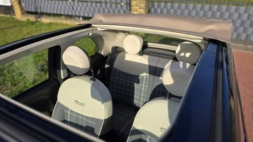 Fiat 500 II CC Seria 4 1.2 69KM 2019 Fiat 500 C Cabrio Śliczny Dolcevita 37 tys prz, zdjęcie 15