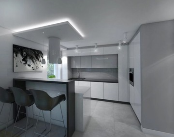 TOFLESZ BALTIC 40 островная вытяжка белый светодиодный пульт дистанционного управления