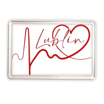 magnes akrylowy b ekg linia Lublin