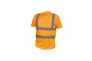 Koszulka ostrzegawcza ROSSEL M t-shirt przewiewny miły dotyku pomarańczowa