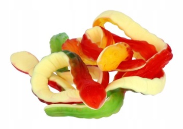 Haribo Желейные змеи Анаконда длинные 30 штук 1200г Гигантский немецкий DE