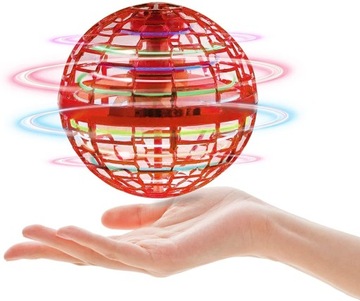 fly ball, mini dron - czerwony