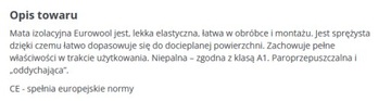 МИНЕРАЛЬНАЯ ВАТА ЕВРОВАТА М-11 НОВА 0,039 10 СМ