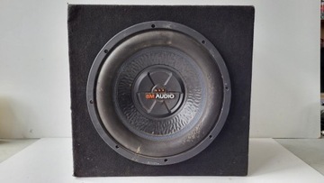 SKRZYNIA SAMOCHODOWA GŁOŚNIK BM AUDIO GWARANCJA CZARNA