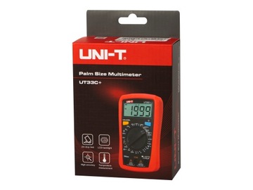 UNIT UT33C + мультиметр температуры-напряжения