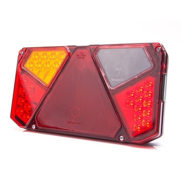 LAMPA LED tylna PRZYCZEPY z trójkątem LEWA ledowa