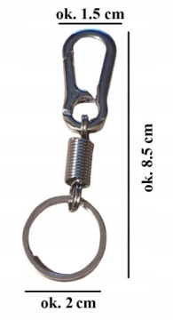 Малый карабин для рюкзака пояс ключи дужка серебряный карабин клип