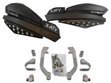Osłony dłoni HANDBARY X-ATV aluminiowy uchwyt czar