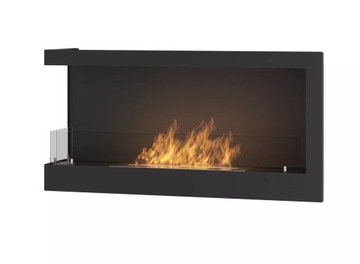 Biokominek narożny SIMPLE fire CORNER 900L SZYBY