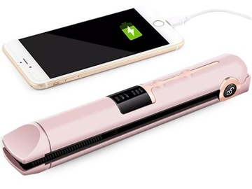 MINI Prostownica ceramiczna LCD USB powerbank 800mA
